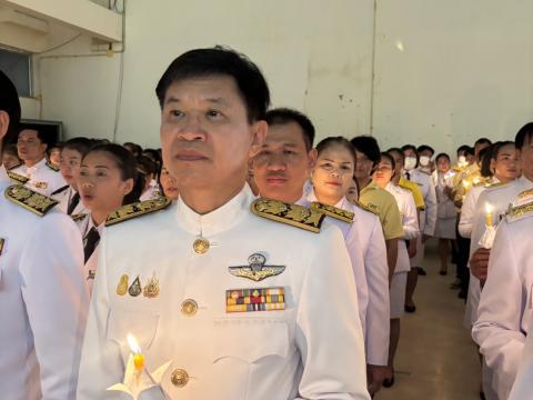 พิธีวางพานพุ่ม เฉลิมพระเกียรติสมเด็จพระเจ้าอยู่หัว เนื่องในโอกาส