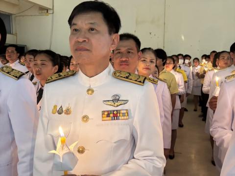 พิธีวางพานพุ่ม เฉลิมพระเกียรติสมเด็จพระเจ้าอยู่หัว เนื่องในโอกาส