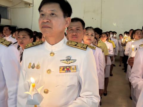 พิธีวางพานพุ่ม เฉลิมพระเกียรติสมเด็จพระเจ้าอยู่หัว เนื่องในโอกาส