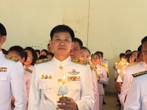 พิธีวางพานพุ่ม เฉลิมพระเกียรติสมเด็จพระเจ้าอยู่หัว เนื่องในโอกาส