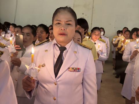 พิธีวางพานพุ่ม เฉลิมพระเกียรติสมเด็จพระเจ้าอยู่หัว เนื่องในโอกาส