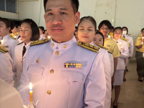 พิธีวางพานพุ่ม เฉลิมพระเกียรติสมเด็จพระเจ้าอยู่หัว เนื่องในโอกาส