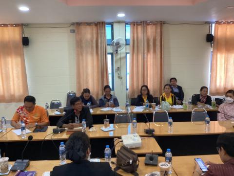 ประชุม อสม นับคาร์บ