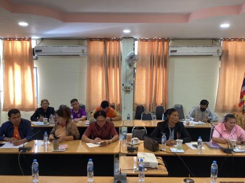 ประชุม อสม นับคาร์บ