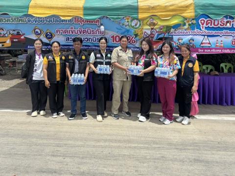 สาธารณสุขบึงสามพัน ลงพื้นที่ตรวจเยี่ยมจุดตรวจและจุดบริการประชาชน