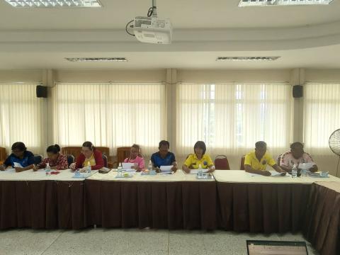 ประชุมกองทุน สปสช อบต.บึงสามพัน