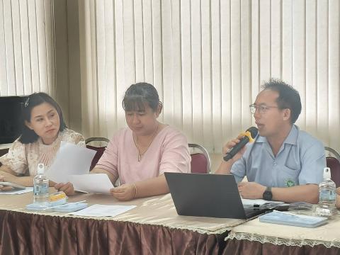 ประชุมกองทุน สปสช อบต.บึงสามพัน