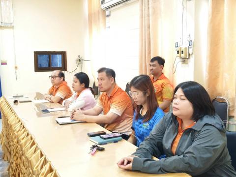 ประชุมติดตามผลการดำเนินงานสร้างพื้นที่ปลอดโรคพิษสุนัขบ้า