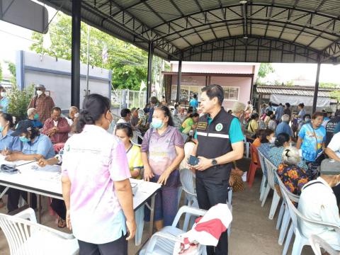 ฉีดวัคซีน ไข้หวัดใหญ่ รพ.สต.หนองแจง