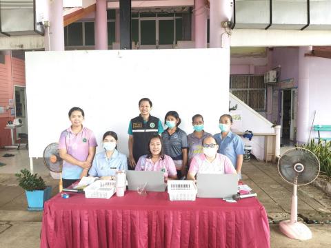 ฉีดวัคซีน ไข้หวัดใหญ่ รพ.สต.หนองแจง