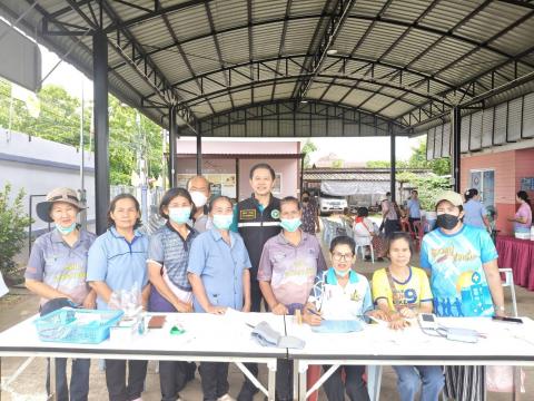 ฉีดวัคซีน ไข้หวัดใหญ่ รพ.สต.หนองแจง