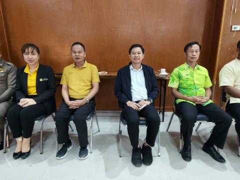 ร่วมพิธีเปิดต่อต้านยาเสพติดในสถานศึกษา