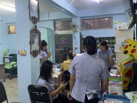 นิเทศงาน รพ.สต.ศรีมงคล