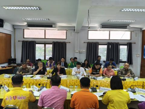 สาธารณสุขอำเภอบึงสามพัน ร่วมประชุมขับเคลื่อนนโยบายรัฐบาลในการป้อ