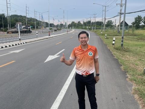 รวมพลัง พชอ.บึงสามพัน ปั่นจักรยานลดอุบัติเหตุ ร่วมสร้าง ถนนปลอดภ