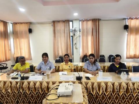 ประชุม เจ้าหน้าที่ สสอ.บึงสามพัน