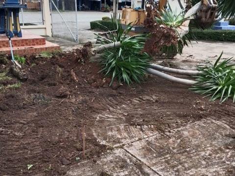 จัดสร้างที่จอดรถยนต์/รถมอเตอร์ไซค์ คลินิกแพทย์แผนไทย