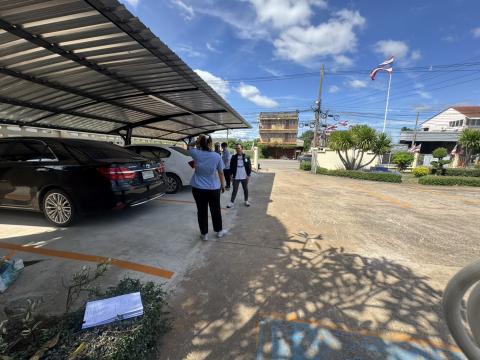 จัดสร้างที่จอดรถยนต์/รถมอเตอร์ไซค์ คลินิกแพทย์แผนไทย