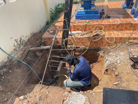 จัดสร้างที่จอดรถยนต์/รถมอเตอร์ไซค์ คลินิกแพทย์แผนไทย