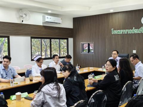คณะนิเทศงานบูรณาการ เยี่ยมเสริมพลัง เครือข่ายสุขภาพระดับอำเภอ คร