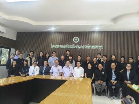 คณะนิเทศงานบูรณาการ เยี่ยมเสริมพลัง เครือข่ายสุขภาพระดับอำเภอ คร